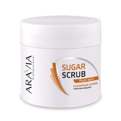 Aravia Скраб сахарный с маслом миндаля Sugar Scrub 300 мл