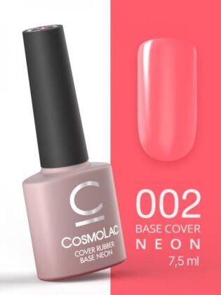 CosmoLac База неоновая Cover Rubber Base Neon №002 Он сладкий как вата 7,5 мл