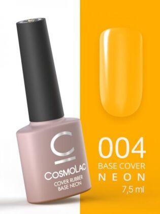 CosmoLac База неоновая Cover Rubber Base Neon №004 Полцарства за морковку 7,5 мл