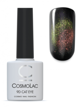 CosmoLac Гель-лак 9D Cat Eye 1 кошачий глаз 7,5 мл