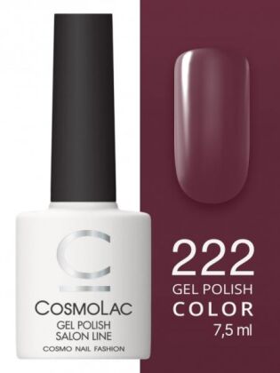 CosmoLac Гель-лак COLOR 222 Москва не спит 7,5 мл