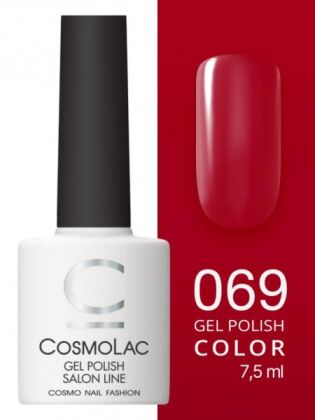 CosmoLac Гель-лак COLOR 69 Бразильские страсти 7,5 мл