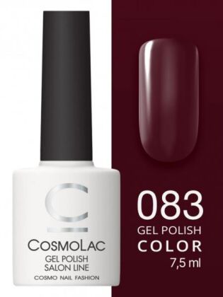 CosmoLac Гель-лак COLOR 83 Рубиновое ожерелье 7,5 мл