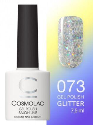 CosmoLac Гель-лак GLITTER 73 Звезда вечера 7,5 мл