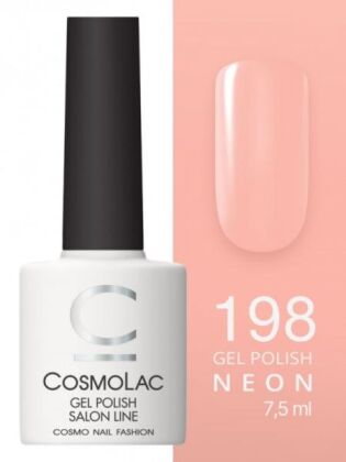 CosmoLac Гель-лак NEON 198 Румяная заря 7,5 мл