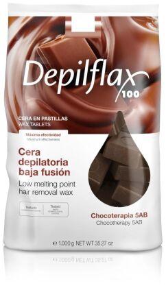 Depilflax Воск горячий в брикетах Какао 1 кг