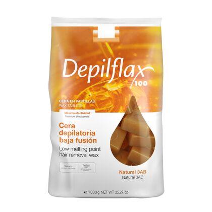 Depilflax Воск горячий в брикетах Натуральный 1 кг
