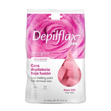 Depilflax Воск горячий в брикетах Розовый 1 кг
