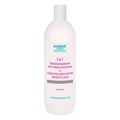 Domix Средство для обезжиривания и снятия липкого слоя Nail Prep 2в1 1 л