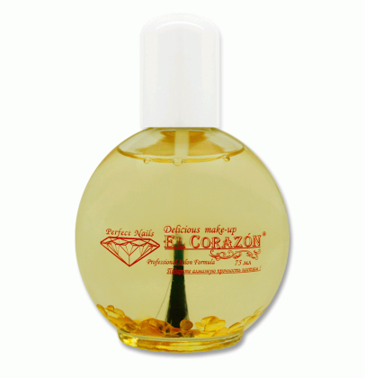 El Corazon База выравнивающая с янтарной кислотой Perfect Nails №436 Natural strengthener Amber Base 75 мл