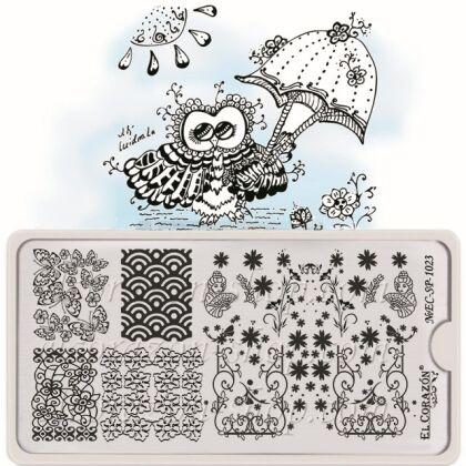 El Corazon Пластина для стемпинга №EC-SP-1023