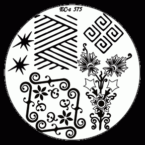 El Corazon Диск для стемпинга №EC-s 575