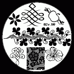 El Corazon Диск для стемпинга №EC-s 580