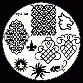 El Corazon Диск для стемпинга №EC-s 581