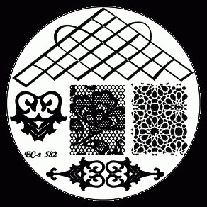 El Corazon Диск для стемпинга №EC-s 582