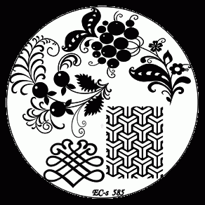 El Corazon Диск для стемпинга №EC-s 585
