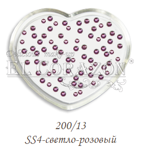 El Corazon Стразы акриловые для ногтей №200/13