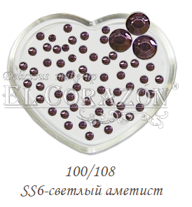 El Corazon Стразы стеклянные для ногтей №100/108