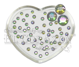 El Corazon Стразы стеклянные для ногтей №1400/150 голография