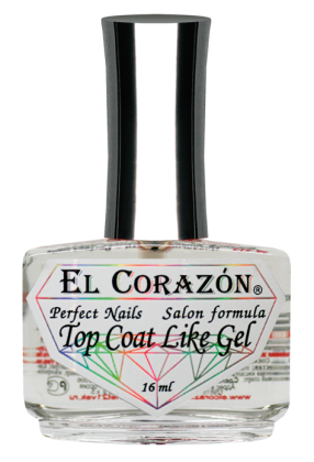 El Corazon Топ как ГЕЛЬ-ТОП Perfect Nails №434 Top Coat Like Gel 16 мл