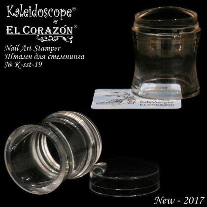 EL Corazon Штамп прозрачный и скрапер №ksst-19