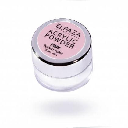 Elpaza Акриловая пудра для ногтей розовая (pink) 15 г