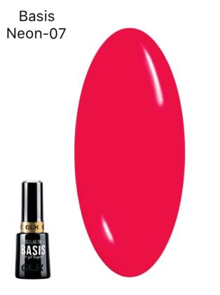 Gellaktik База цветная BASIS NEON №07 PINK 12 мл
