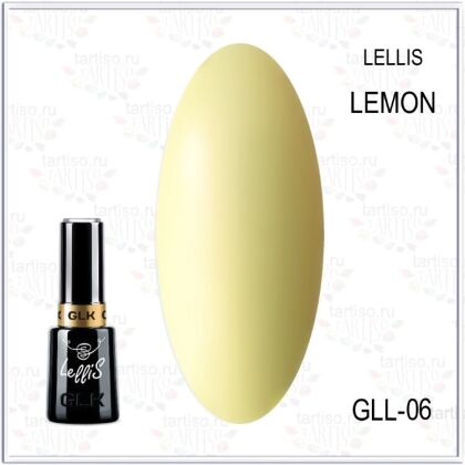 Gellaktik Гель-лак LELLIS LEMON №06 12 мл