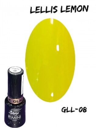 Gellaktik Гель-лак LELLIS LEMON №08 12 мл