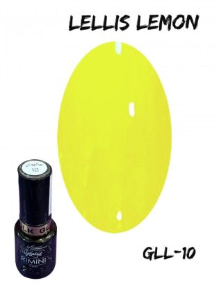 Gellaktik Гель-лак LELLIS LEMON №10 12 мл