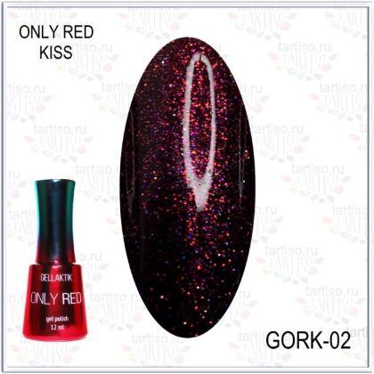 Gellaktik Гель-лак ONLY RED KISS №02 12 мл
