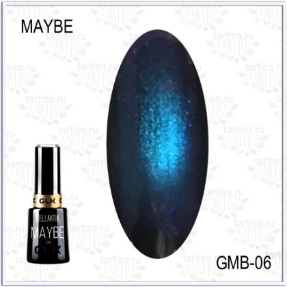 Gellaktik Гель-лак кошачий глаз 5D MayBe №06 12 мл