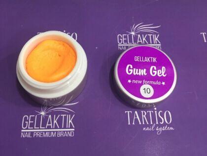Gellaktik Гель-пластилин GUM GEL NEW FORMYLA ORANGE 7 гр