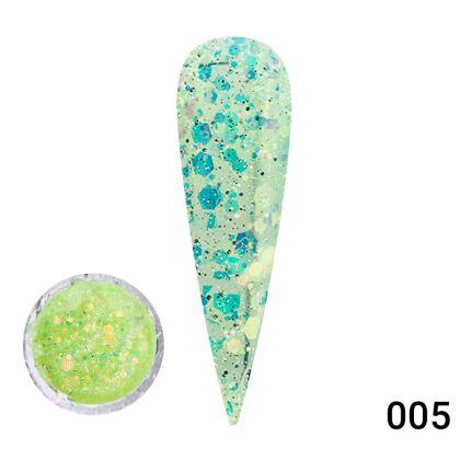 Global Fashion Гель-краска Diamond Painting Glitter №05 5 гр
