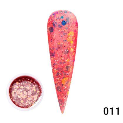Global Fashion Гель-краска Diamond Painting Glitter №11 5 гр
