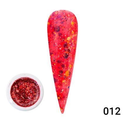 Global Fashion Гель-краска Diamond Painting Glitter №12 5 гр