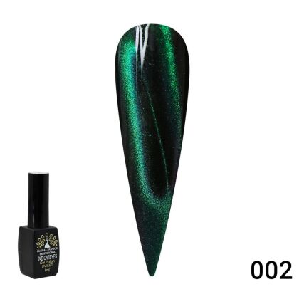 Global Fashion Гель-лак 24D Galactic Cat eyes кошачий глаз №02 8 мл