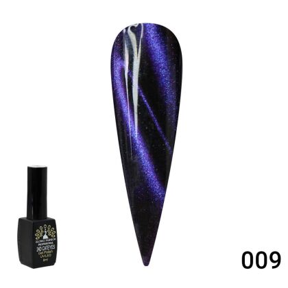 Global Fashion Гель-лак 24D Galactic Cat eyes кошачий глаз №09 8 мл