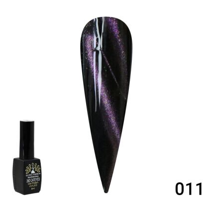 Global Fashion Гель-лак 24D Galactic Cat eyes кошачий глаз №11 8 мл