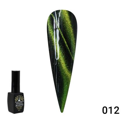 Global Fashion Гель-лак 24D Galactic Cat eyes кошачий глаз №12 8 мл