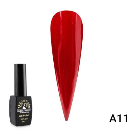 Global Fashion Гель-лак Black Elite №A11 8 мл