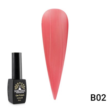 Global Fashion Гель-лак Black Elite №B02 8 мл