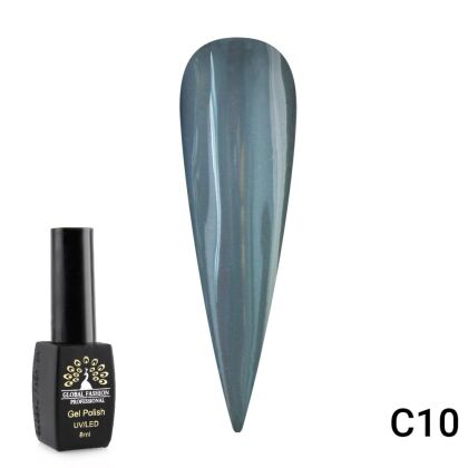 Global Fashion Гель-лак Black Elite №C10 8 мл