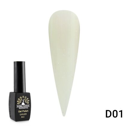 Global Fashion Гель-лак Black Elite №D01 8 мл