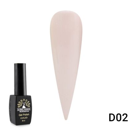 Global Fashion Гель-лак Black Elite №D02 8 мл