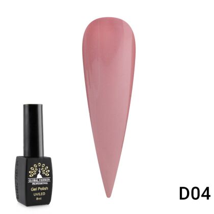 Global Fashion Гель-лак Black Elite №D04 8 мл