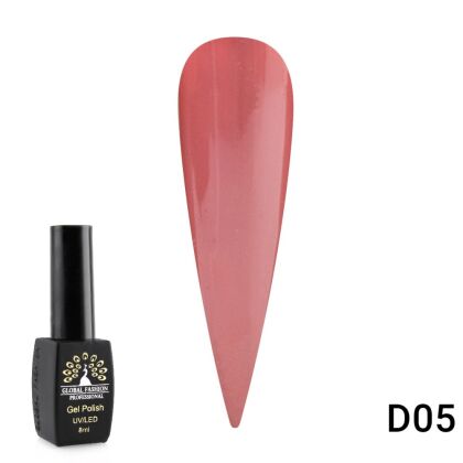 Global Fashion Гель-лак Black Elite №D05 8 мл
