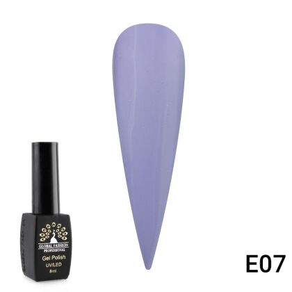 Global Fashion Гель-лак Black Elite №E07 8 мл