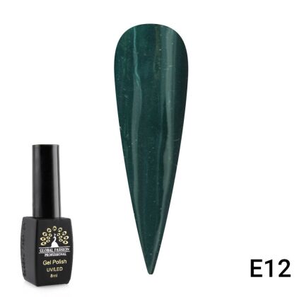 Global Fashion Гель-лак Black Elite №E12 8 мл