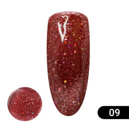 Global Fashion Гель-лак Disco Cateyes светоотражающий №009 8 мл